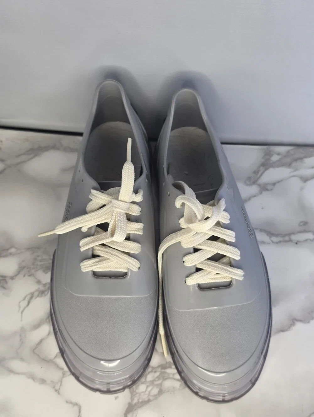 Melissa Classic Sneaker + BT21 shoes in a gray colorway 8